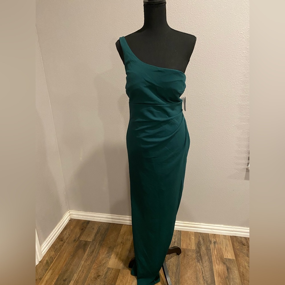 One Shoulder maxi dress